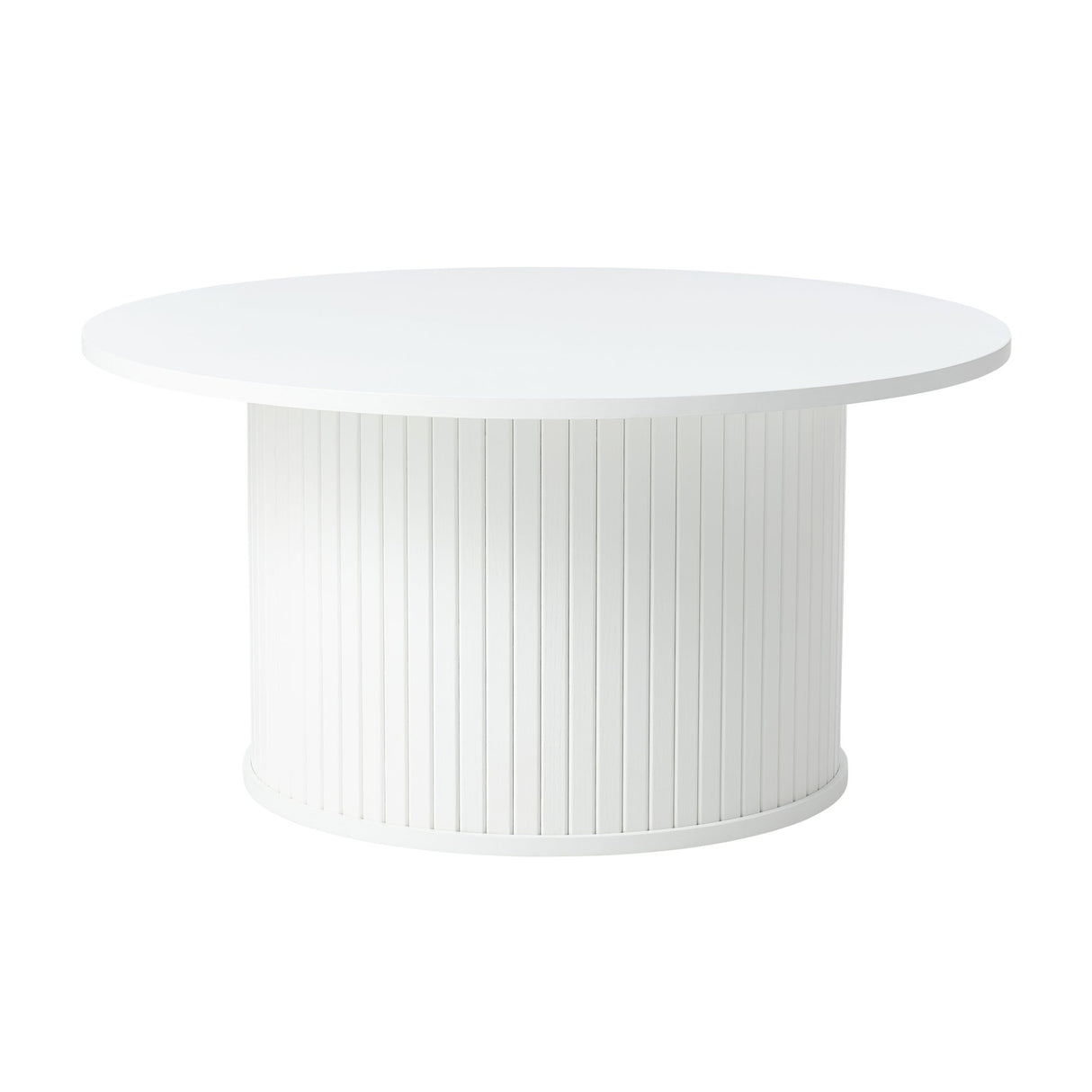 Accento Ø90 cm Soffbord Vit