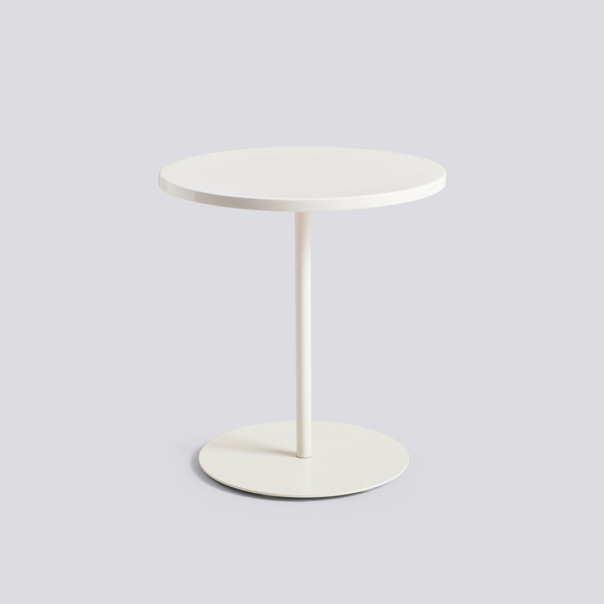 Pyro Ø45 × H49 cm Soffbord Eggshell, Cream white – pulverlackerat stål