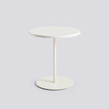 Pyro Ø45 × H49 cm Soffbord Eggshell, Cream white – pulverlackerat stål