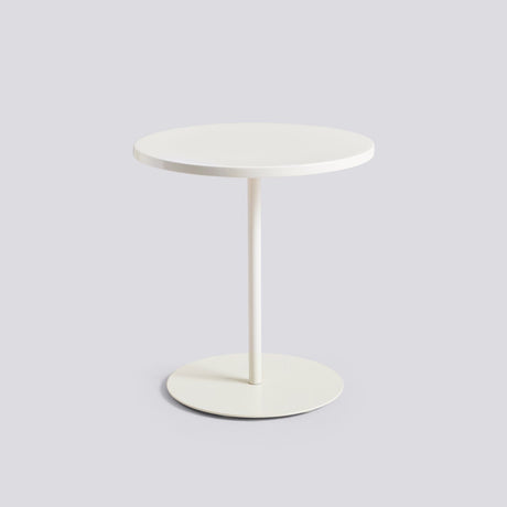 Pyro Ø45 × H49 cm Soffbord Eggshell, Cream white – pulverlackerat stål