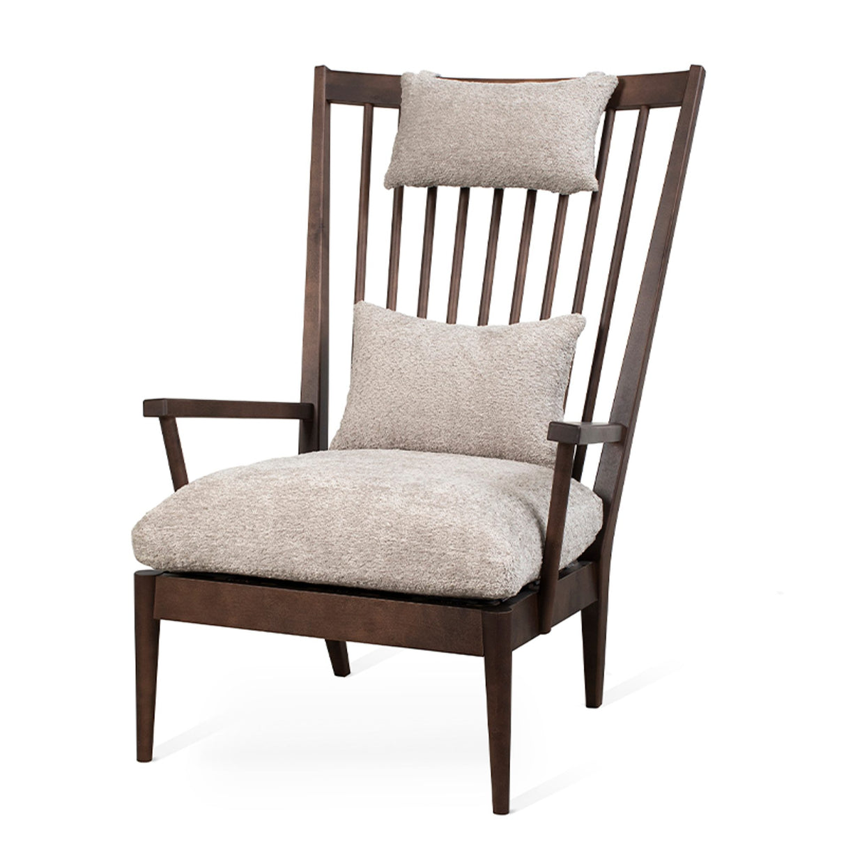 Orust Pinnafåtölj Rökbetsad, Beige dyna