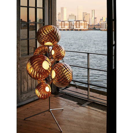 Whirl Golvlampa Gold