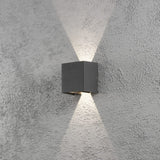 Cremona HP-LED 2x3W 13.5 cm Vägglampa Ute Antracit