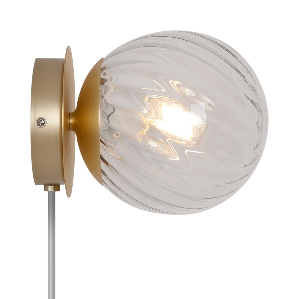 Chisell Mässing Vägglampa