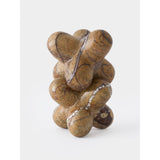 Jack Skulptur Forest Brown Marble