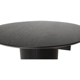 Scarlett Matbord Svartlackad Ask, 120 cm