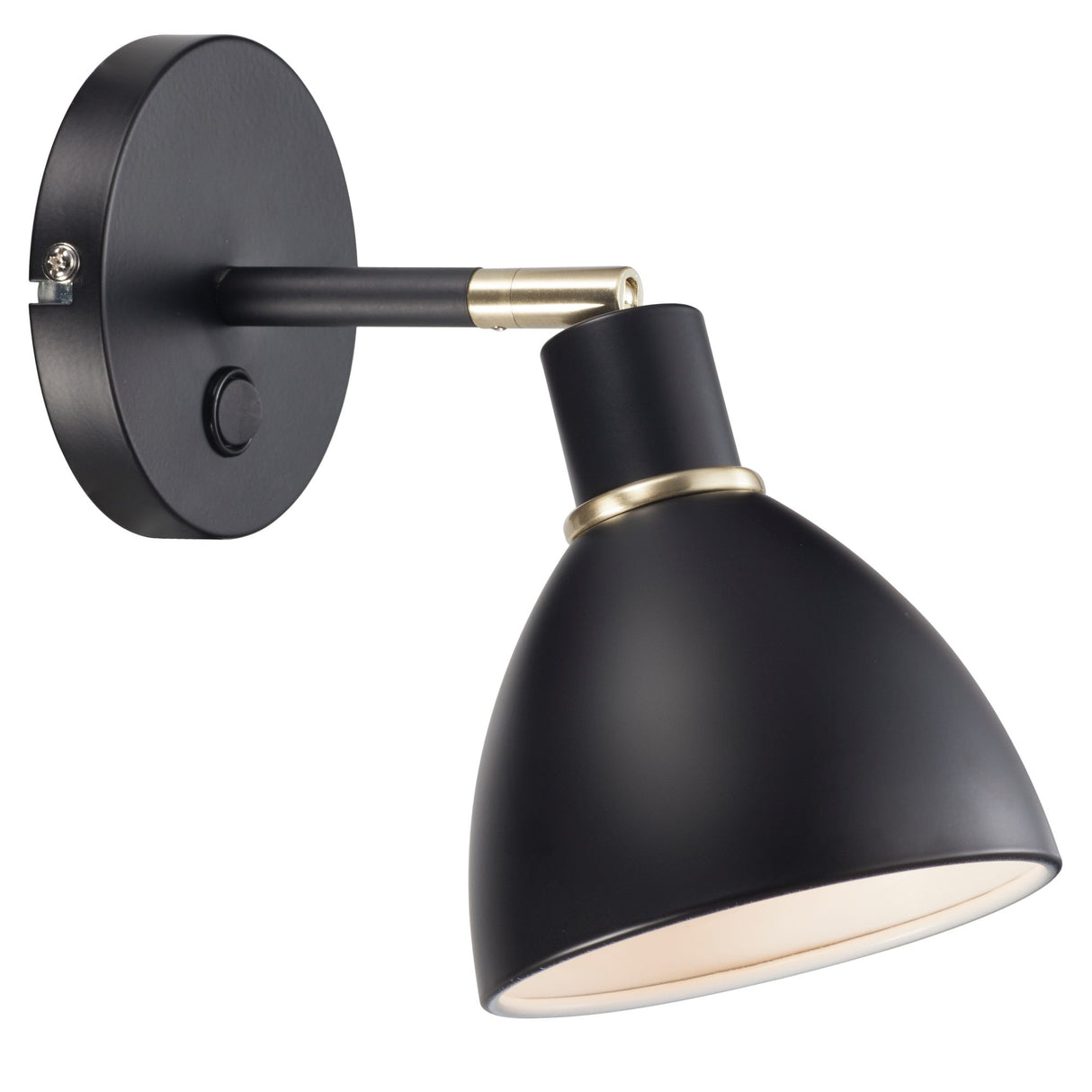 Ray Vägglampa Svart
