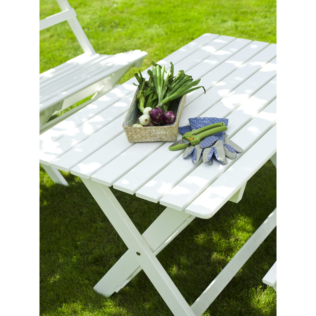 Torpet Utebord 109x67 cm Vit