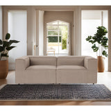 Fora 2-sits (214 x 66 x 105 cm) 2-sitssoffa Brun