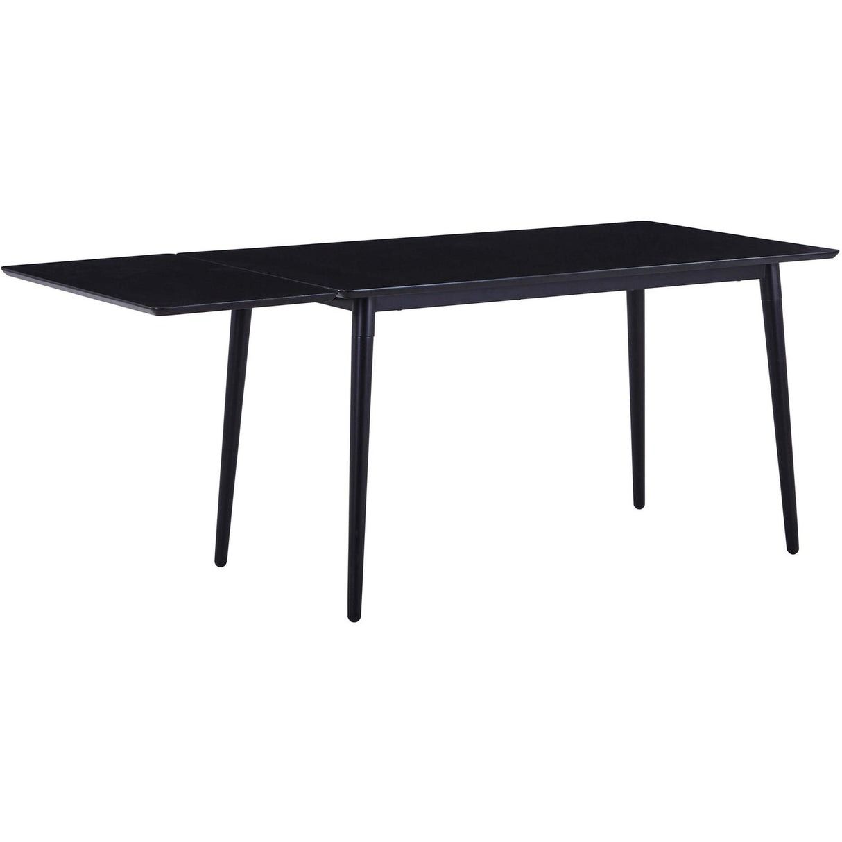 Viken 120x80 cm Svart Ask Melamin Matbord