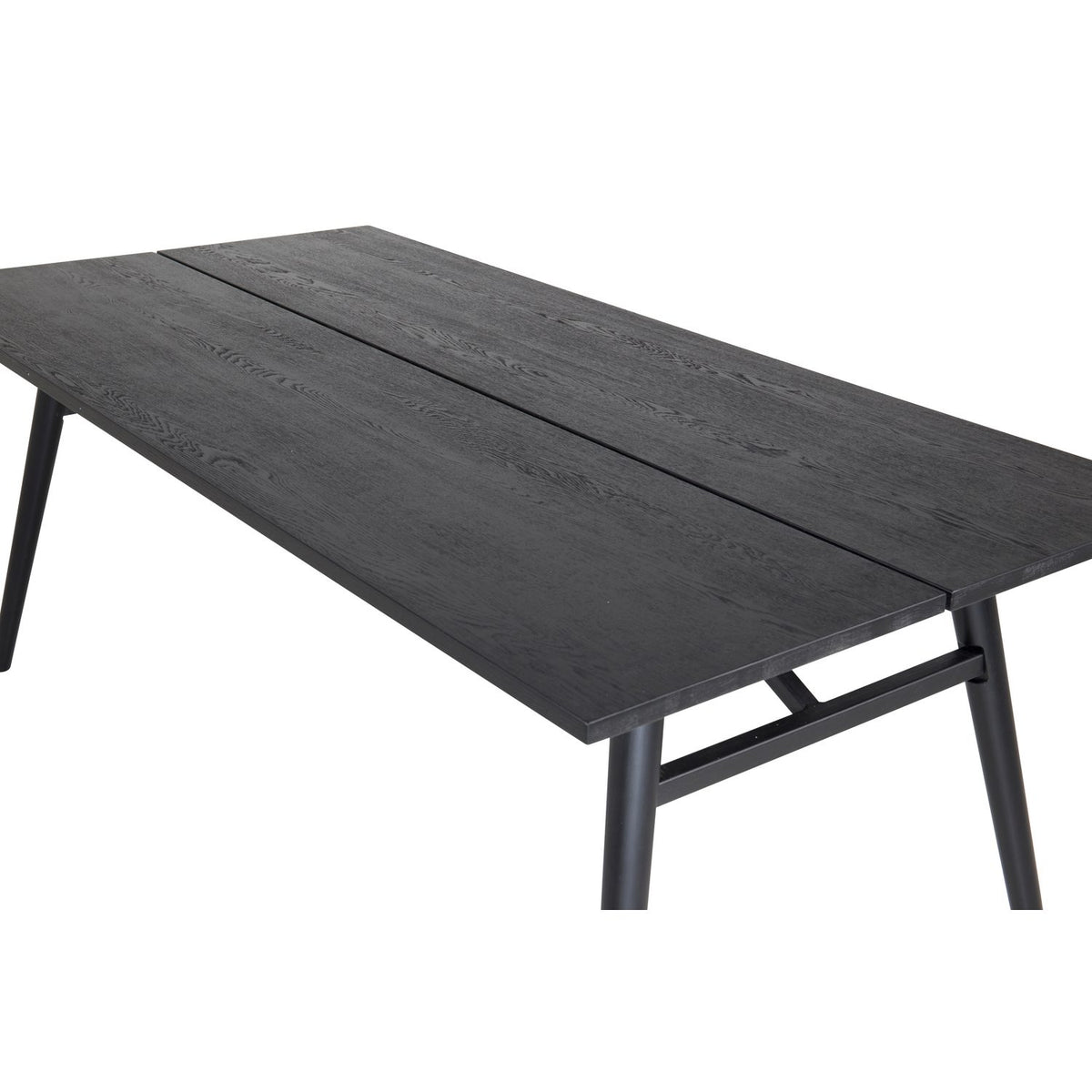 Sleek Rektangulärt matbord Svart, Fanér, 195 x 95