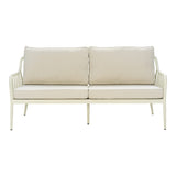 Coleville 2,5-sits Soffa 182x81 cm Pearl White/Dot Beige