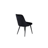 Velvet Deluxe Matstol Svart