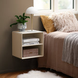 Charlotte Quadrant-vägghylla Sand