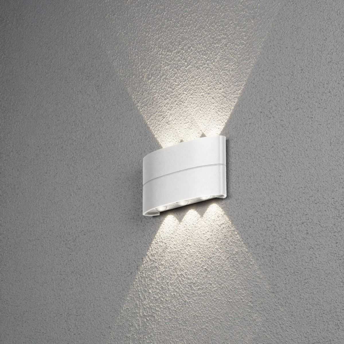 Chieri HP-LED 8W Vägglampa Ute Vit