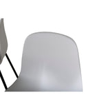 Estelle, Arctic Rektangulär matgrupp Svart, vit, Svart, vit, 140 x 90