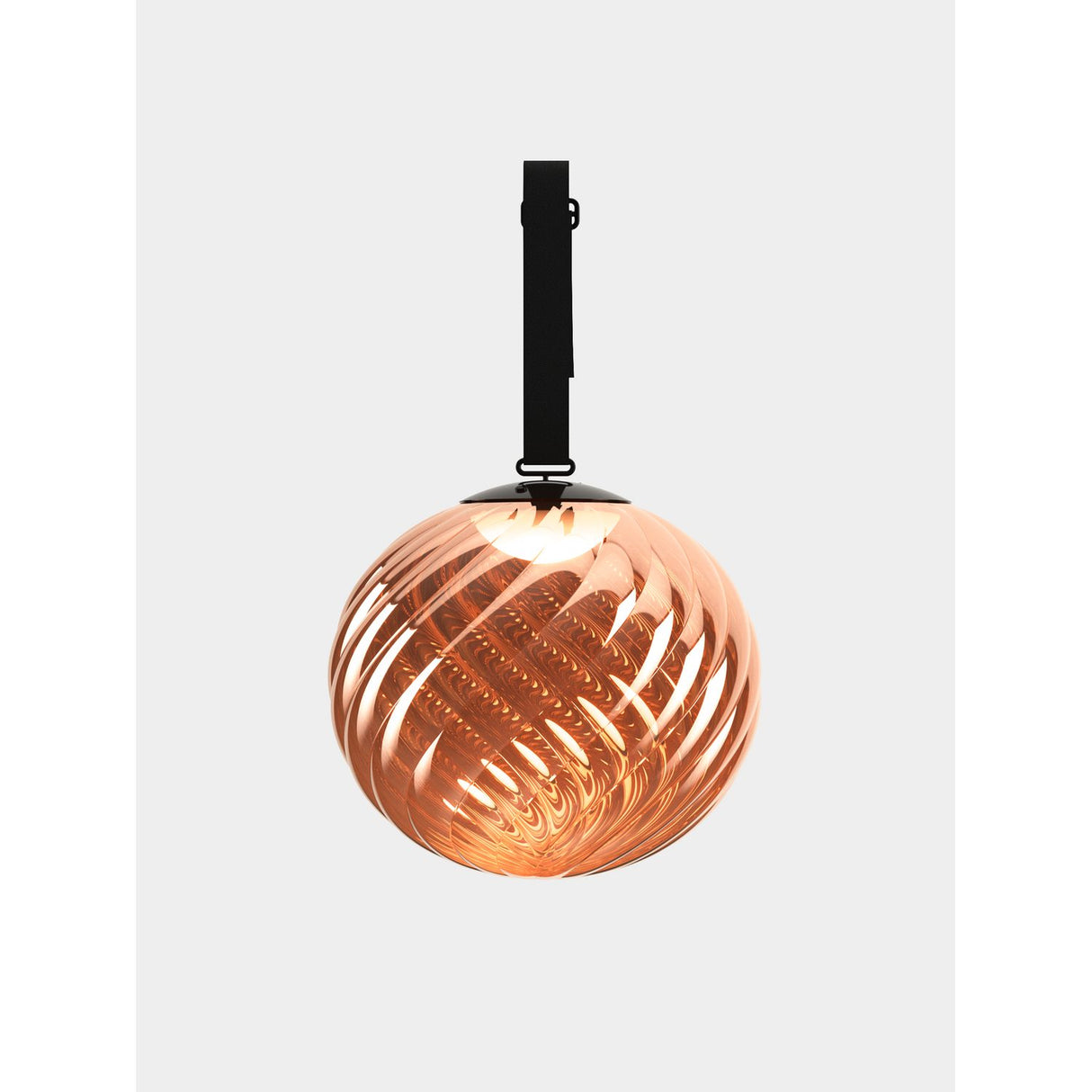 Whirl Portabel lampa Copper