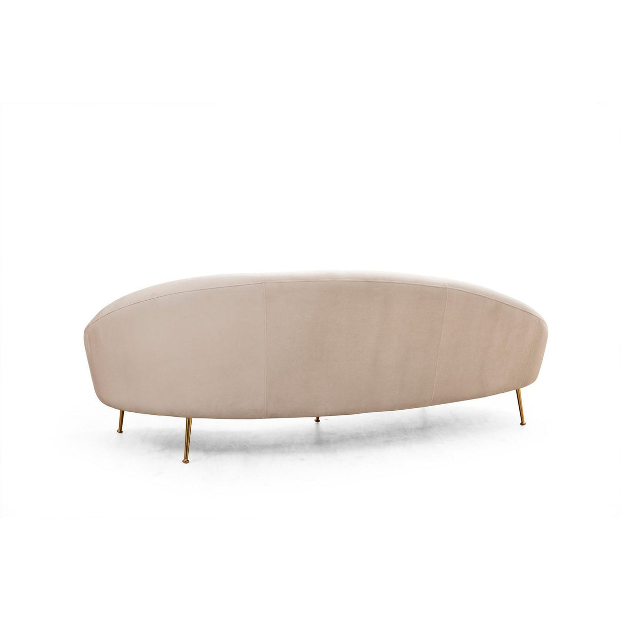 Oslo (255 x 120 x 85 cm) 3-sitssoffa Beige, Höger