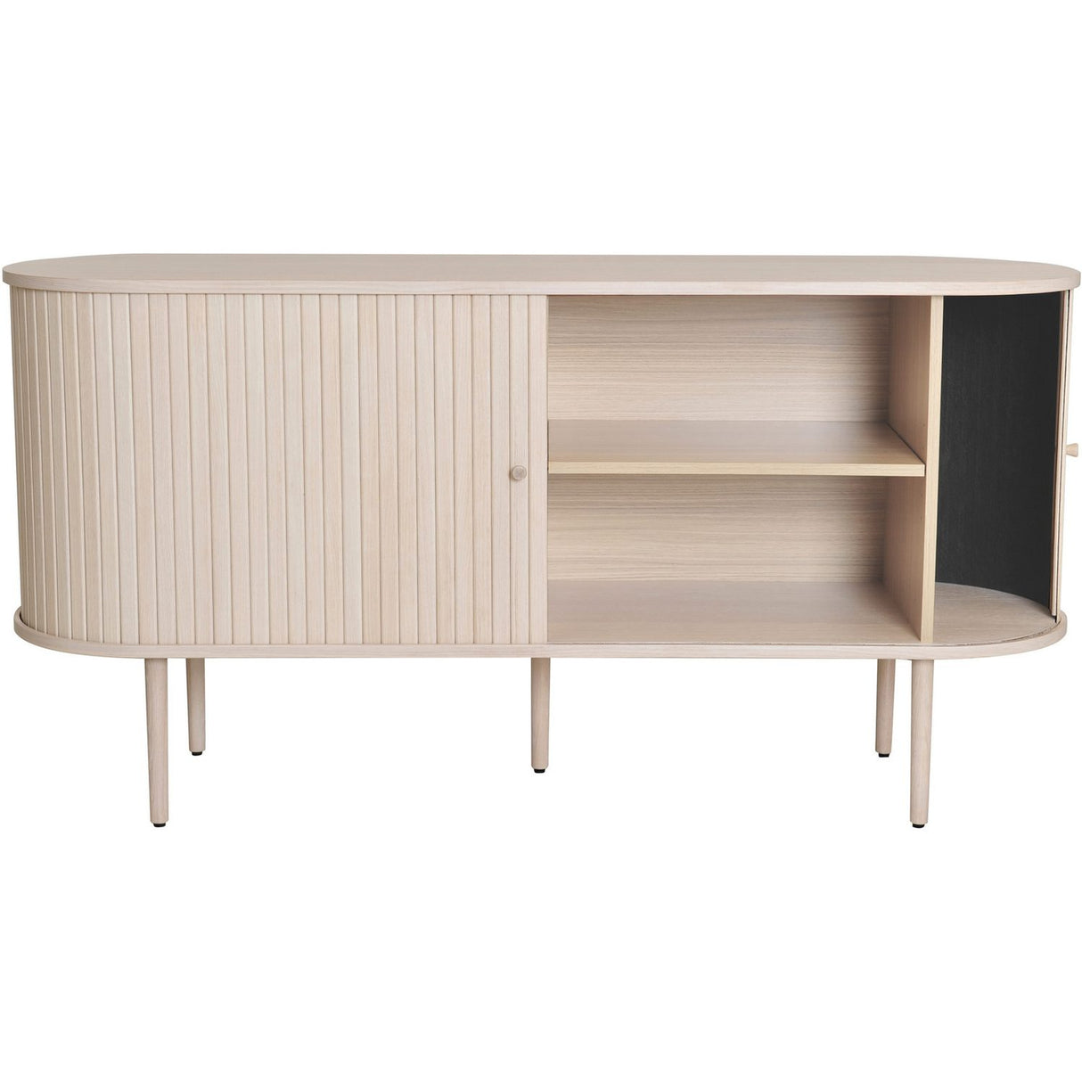 Slide Sideboard Vitpigmenterad Ek, 150 cm