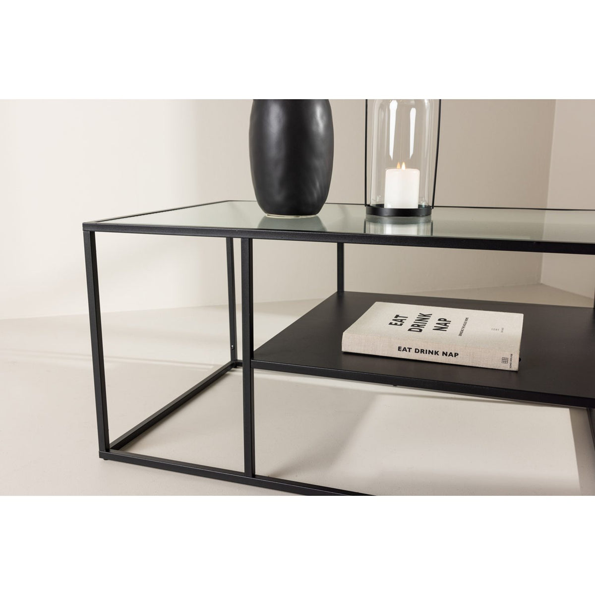 Campinas Soffbord Svart, 90 x 60