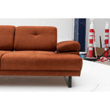 Kingston (199 x 99 x 83 cm) 2-sits bäddsoffa Orange