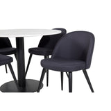 Estelle, Velvet Rund matgrupp