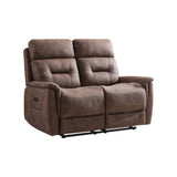 Johan 2-Sits Reclinersoffa Elektrisk Brun