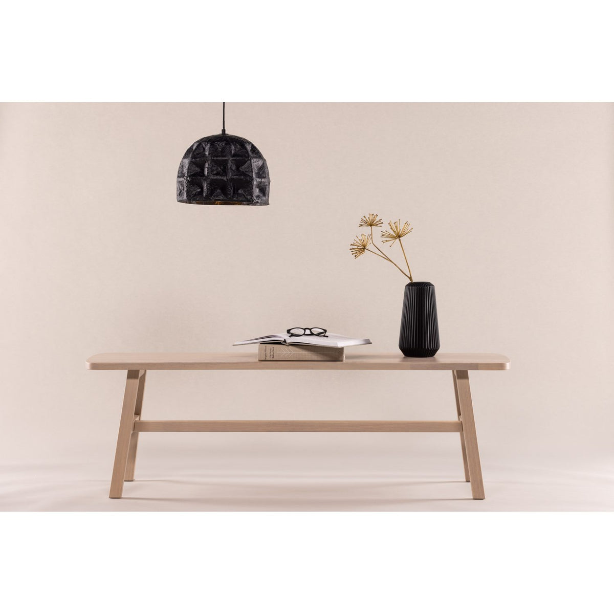 Hälsö Bänk Offwhite, 140 x 35