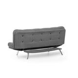 Toulouse bäddsoffa (200 x 95 x 105 cm) Grå 3-sitssoffbädd