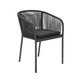 Delta Karmstol Antracit/Teddy Black Svart