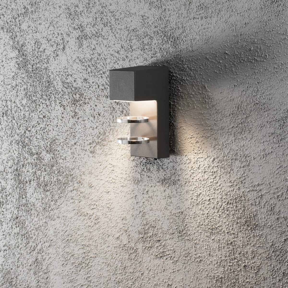 Acerra HP-LED 5W Vägglampa Ute Antracit