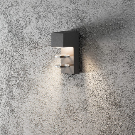 Acerra HP-LED 5W Vägglampa Ute Antracit