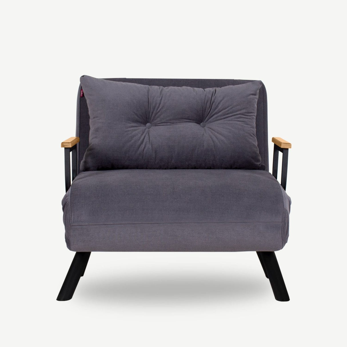Freetown Single (26 x 120 x 60 cm) 1-sits bäddsoffa Grå