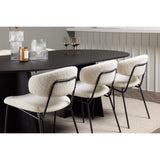 Bootcut, Chico Oval matgrupp Vit, Svart, 230 x 115