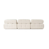 Tallinn 3-sits med puff (300-200 x 100 x 80 cm) Hörnsoffa Creme