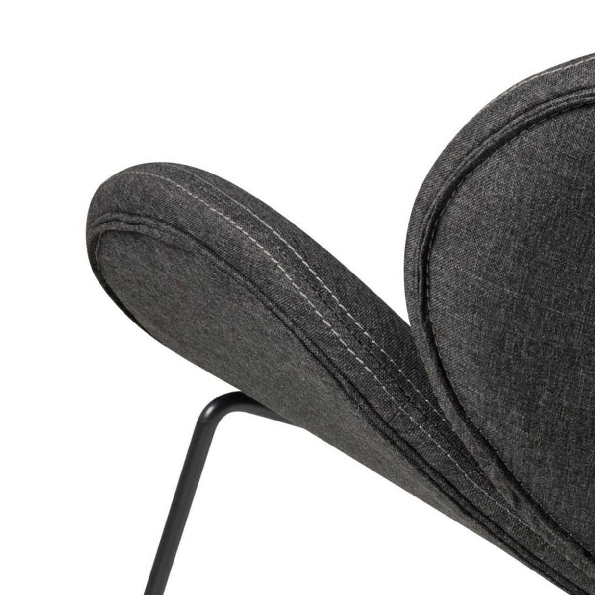 Cazar Loungefåtölj Sawana tyg Grå