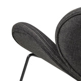 Cazar Loungefåtölj Sawana tyg Grå