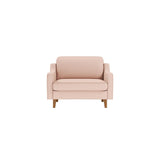 Oslo Loveseat (115 x 84 x 87 cm) 1-sitssoffa Lax valnöt