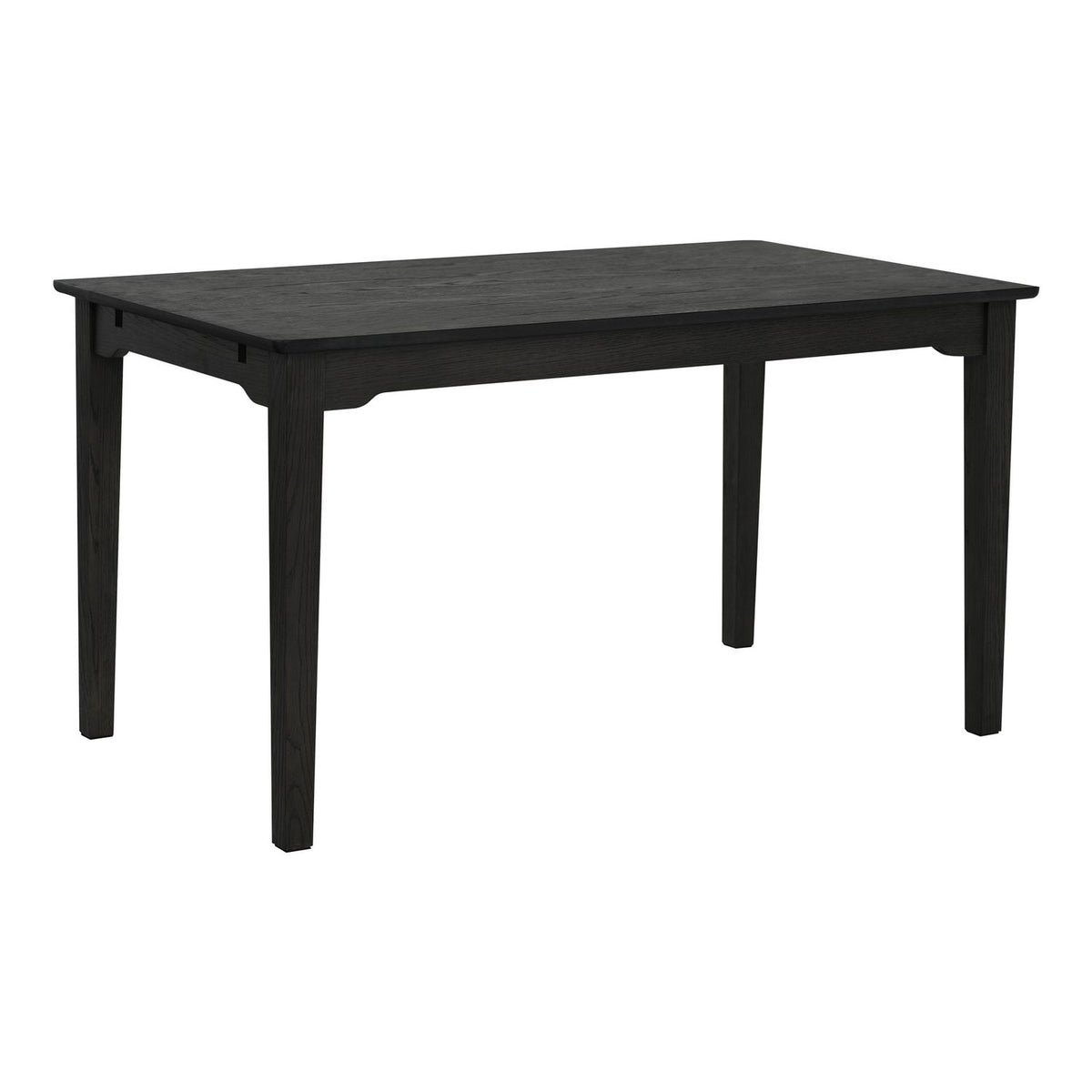 Aker 140x80 cm Matbord svart, 140x80 cm