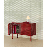Perforated Cabinet litet 89 × 40 × 66,5 cm Skåp Eggshell