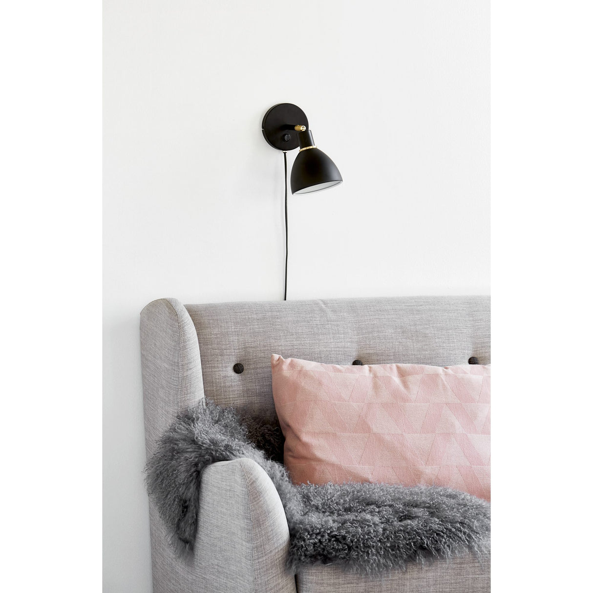 Ray Vägglampa Svart