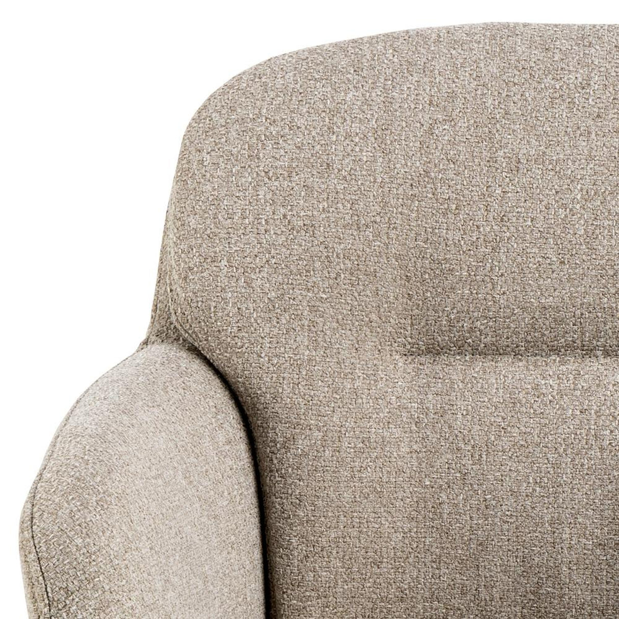 Charlize Matstol med Armstöd Alea tyg Beige