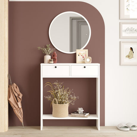 Kotor (80,4 x 90 x 24,2 cm) vit Sideboard