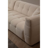 Vaduz Corner (300-150 x 100 x 72 cm) Beige Hörnsoffa Vänster