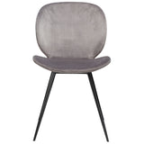 Cloud Stol Grey Velvet