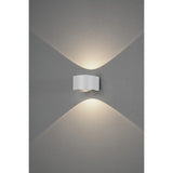 Gela HP-LED Upp/ner Vägglampa Ute Vit