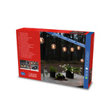 E27 10 Amber LED, Utbytbar Dimmer Klot Ljusslinga Ute