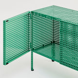 Perforated Cabinet mellan 89 × 40 × 106,5 cm Skåp Eggshell