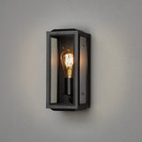 Carpi E27 Vägglampa Ute Svart/Klar, Liten (12.5 cm)