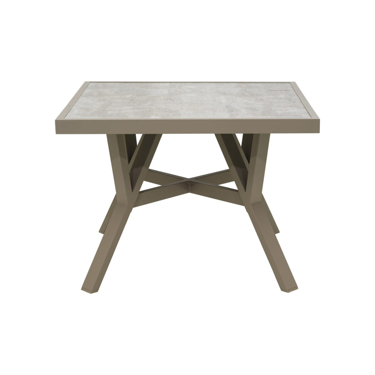 Samvaro Soffbord Khaki/Sand 90x90 cm